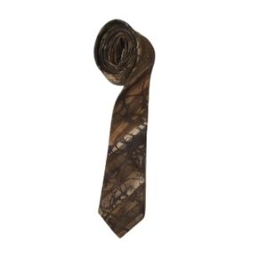 Bizarre Original Brown Outdoor Print Men's Skinny Tie 54 x 1.75